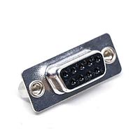 Amphenol Commercial Products L77SDEH09SC309 ຮອບຮອງ Soc ປົດປ້ອງດ້ວຍກະເປົາທີ່ມີການບາດທອງ 9P ຖ້ວມບາດທອງ