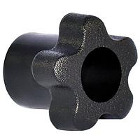 Essentra Components KNH4-HEX5S2---- Knobs & Dials ປຸ່ມດາວຕັ້ງຕົວເອງ ປຸ່ມດາວ 1.380 ນິ້ວ ກະລຸນາວັດຖຸ