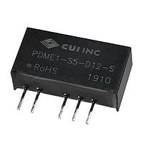 CUI Inc PDME1-S5-D15-S ປະຕິເສດ 15/-15 Vdc, 0.034/-0.034 A, 1 W, 4.5 - 5