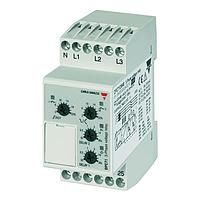 Carlo Gavazzi DPC71DM23 ອຸປະກອນຕິດຕາມສາຍສາມຟາສ 3-Phase Monitoring Relay 3-Phase Star-Delta True RMS Monitoring Relay, Asymmetry, Tolerance, Sequence and Phase Loss, Over/Under Voltage, 2 SPDT Relay Outputs, IP20, DIN-rail mounting, Measuring Range 177 to 275Vac, 35.5x81x67.2mm housing