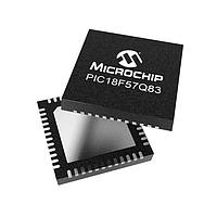 Microchip Technology PIC18F57Q83T-I/6MX ມາຄຣອຄຄອນໂຕເລີ CAN,128KB Flash,13KB RAM,12b ADCC,UTMR,DAC,Comp,PWM,CCP,CWG, HLT,WWDT,SCAN/CRC,