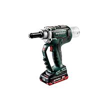 METABO NP 18 LTX BL 5.0 ປືນ rivet ຕາບອດໄຮ້ສາຍ (18V 2x4Ah LiHD)