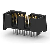 AMP Connectors - TE Connectivity 103309-2 ຊຣູດເດດ HDR VERT DOUBLE 14P ລະດັບຕ່ຳ