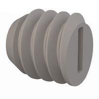Essentra Components 012520G025 ສະຕ໌ ສກຣູ ສະຕ໌ ສກຣູ, ຫົວສະລອດ, ການດັບເກັບ 1/4-20, ຄວາມຍາວ 1/4