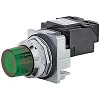 SIEMENS 52PL5L3 ໄຟສະແດງ Pilot Light, LED MOD 24V, ສີຂຽວ, ກະຈົກ