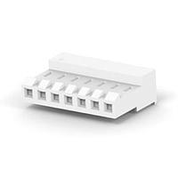 AMP Connectors - TE Connectivity 3-641151-7 ການປະກອບ Receptacle 07P MTA156 ASY 24AWG WHT LF