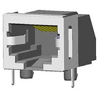 Amphenol Commercial Products RJE07-188-3120 ປະຕູເຊື່ອມໂປຣແມດ 8P SMT ບໍ່ມີກະບັດ/ຂອບ/ກະແຈ