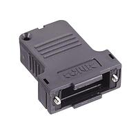 Amphenol CONEC 165X14569X ປະກັນການຕົກຫຼຸດ Strain Relief Backshell DSUB 9-50POS SDE ENTRY PLSTC HOOD
