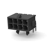 AMP Connectors - TE Connectivity 3-794618-8 ຫົວຂໍ້ HDR R/A 8 POS TIN DUAL