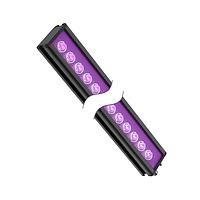 Banner Engineering LEDUV365LA435XG6-PHQ LED Light Arrays Vision Light: 435 mm Linear Array - IP50; Dimmable Active High; 18 High Intensity 365 nm UV LEDs - 24 V dc; Clear Glass Window; 5-pin M12 QD