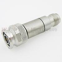 Fairview  SA18T2W-30  30 dB Fixed Attenuator TNC Male To TNC Female Up To 18 GHz Rated To 2 Watts With Passivated Stainless Steel Body