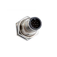 Amphenol LTW MSBS-05PMMS-SF8002 ຕົວເຊື່ອມມິດຕຣິກຮອບຮວມ M12 Circular Metric Connector, B Code, ເຫລັກ, 4A, 05 ກິ້ນ, ຕົວເຊື່ອມຜູ້ຊາຍ, ຕິດຕໍ່ຜູ້ຊາຍ, ແບບຫົວເຫັນຫົວ, M16*1.5, ການດັບສະບັບດ້ວຍການສະບັບ, ການບວກດ້ວຍການບວກ, Receptacle, ການຢືນຢັນດ້ານໜ້າ, Panel Thickness 4.5, IP68 / IP69K
