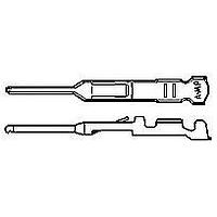 AMP Connectors - TE Connectivity 170376-2 (Cut Strip) ຕິດຕໍ່ EIS PIN CONTACT ຕັດສະຕຣິບ 100 ຊິ້ນ