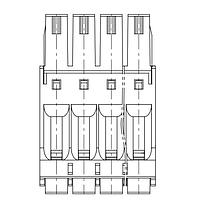 Molex 39763-0110 ປລັກ 3.50MM EURO PLUG SPRG HOR