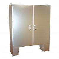 Hammond Manufacturing HN4FM606018SS ກອງປົກຄຸມຕິດພື້ນ N4SS FLOORMT 60X60X18 ມີມືຈັບ