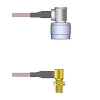 Amphenol Custom Cable Q-2D02Q000R036i ສາຍສັນຍານ RF N-RP/SMA-RJB G316D 36I