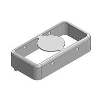 Masach Tech MS230-10F-NS ເຟຣມປ້ອງກັນ EMI/RFI, ສອງສ່ວນ 23 x 11.7 x 5mm ເຟຣມປ້ອງກັນ RF/EMI ສອງສ່ວນດື່ມບໍ່ມີຕໍ່ຕາມ (ນິເຄວ-ເຊີວ)