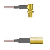 Amphenol Custom Cable Q-2Q03Z000R036i ສາຍສະບັບ RF SMA-RJB/SMB-SP G316D 36I