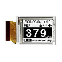 Pervasive Displays E2144CS021 ຈໍສະແດງ E-Paper 1.44" EPD, Aurora, ຂາວ/ດຳ, eTC