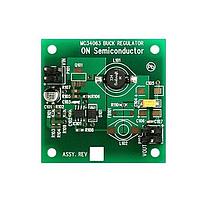 onsemi MC34063SMDBKGEVB ຕົວຄວບຄຸມແຮງດັບໄຟຟ້າ - ຕົວຄວບຄຸມແຮງດັບໄຟຟ້າປ່ຽນແປງ MC34063 PB FREE EVAL BOAR