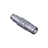 Amphenol LTW SLKB-07FGMS-GSP-223 Circular Push Pull Connectors FLOS+, K Series B Size, Metal, 2.5A, 07 pins, Male Connector, Male Contact, Straight, Push Pull, Solder, Field Installable, F3.6 - F4.7mm, IP68