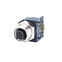 NorComp 861-005-213R004 ມຸມຂວາ M12 5 ຕໍ່ຕໍ່ F Rt Ang Pan mnt