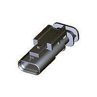 AMP Connectors - TE Connectivity 2-1703494-1 ກອງປົງ 3P TAB 1.2X0.6 TAB HSG ASSY CODE B