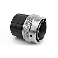 Amphenol SINE Systems RT061412PNHECR ປຸກຕໍ່ຕ່າງ, 12 ຕຳແໜ່ງ, ຜູ້ຊາຍ, ຂະໜາດປົກ 14, ແລະຝາປິດທ້າຍມີການປິດສາຍແບບລະດັບລົງ, ຂະໜາດ 14 - 24AWG