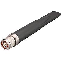 Linx Technologies - TE Connectivity ANT-5GW-IPW3-NP ເຄື່ອງຮັບສະຫນອງເຄືອງສົ່ງສະຫນອງຄວາມຖືກຕ້ອງ 1/2 Wave 5G/4G/LTE Cellular Wideband Whip Antenna, External Mount, IP67, N Plug