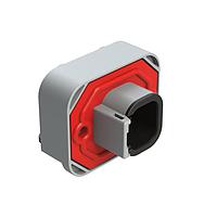 Amphenol SINE Systems ATM13-4P-BM01 ຕູ້ຮັບ PCB ຕຳແໜ່ງ 4 ທາງ RA Flng Mnt 4POS ສີເຫຼັກທອງ Gld Cont