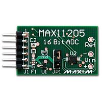 Analog Devices MAX11205PMB1# ເຄື່ອງມືພັດທະນາໄອຊີການແປງຂໍ້ມູນສໍາລັບ MAX11205, 16-ບິດ,
