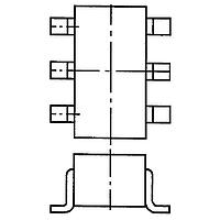 Toshiba RN4985,LF(CT ດິຈິຕອນ ທຣານຊິສຕໍເຕີ 200mW TRANSISTOR