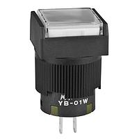 NKK Switches YB01WKW01-2CF24-JB ຕົວບອກສະຖານະຕິດຕັ້ງບົດ Panel / ຕົວບອກສະຖານະສະຫນັກ Switch Indicators SQ BSHG MNT SEAL 24V ແດງ/ຂຽວ LED ສະແດງແສງ CLR/WHT