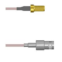 Amphenol Custom Cable Q-710030005010i ສາຍສະບັບ RF SMA-SJ/BNC-SJ G316 10I
