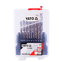 YATO YT-41604 ຊຸດເຈາະ (1.0-10.0mm, kim loại)