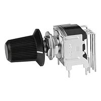 NKK Switches MRB24H-BA ສະຫນັບສະຫນູນການຫຼຽນສະຖານະ DP 3POS BLK KNOB