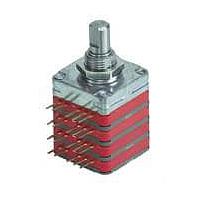 Grayhill 25BSR22-B-1-06 ເນັດເຄີເອີ, ເນັດເຄີເອີ, ປິດກັນນ້ຳ, ເທີມິນາລຫຼັງ, 22°, ຄວາດຣາທີວ, 1 ຊັ້ນ, 16 ຕຳແໜ່ງ