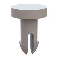 Essentra Components 27PIF0059 ຕິດຕັ້ງການກວດຊ່ອງຊ່ອງຊ່ອງຊ່ອງຊ່ອງຊ່ອງຊ່ອງຊ່ອງຊ່ອງ, ຮູ Hole .090, ຄວາມຫນາ Panel .145