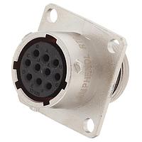 Amphenol SINE Systems RT0W01210SNH-K ຊຸດຕໍ່ຕ່າງກັນ ຕິດຕັ້ງຜະບູກຝາ ປຸ່ມຮັບ 20Awg 10 ໝຸ່ມ