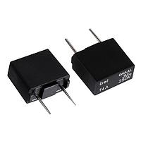 Bel Fuse 0HAAL6300-05 ຟິວ Micro 2-Pin Radial, ຮູບສີ່ແກ້ວ, ເວລາລ່ອງ, IEC, ສາຍສັ້ນ, 6.3A