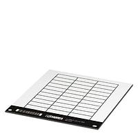 PHOENIX CONTACT 0831979 ປ້າຍຊື່ LS-EMLP (45X14) WH CUS