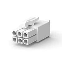 AMP Connectors - TE Connectivity 172339-1 ກອງປະກອບປະຕູກັບ 6POS UNIV M-N-L HSG