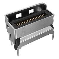 Amphenol Commercial Products G97V21332HR ຕູ່ມິດ PCI Express / PCI MCIO,R/A,85OHM,38P,30U,3.0MM