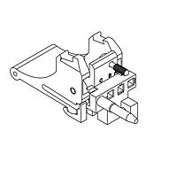 Vector 90100002 ກຸ່ມຈັບ Ejector HANDLE, TOP EJECTOR, BOTTOM ສຳລັບ REAR I/O