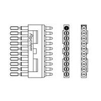Raychem - TE Connectivity MTCB2X-XXX-206 ຕົວເຊື່ອມ MTCB2X-XXX-206