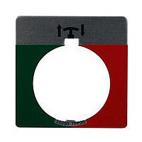 Eaton 10250TR2 Legend Plate, ດຶງເລີ່ມ/ກົດຢຸດ LGD 1/2RND PSHPLL S_T_A_R_T STOP