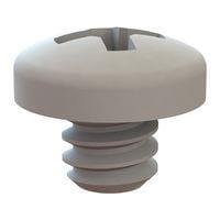 Essentra Components 010632PW012 ກຸມສະກຣູພິລລິບສ໌ ພານພິລລິບສ໌, #6-32 ການດັບເກັບ, 1/8 ຍາວ