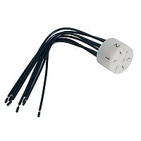 Littelfuse 00600000 ອຸປະກອນເສີມບລອກຄົມພລີດ ສີຂາວ