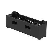Molex 503159-1301 ຮອງສະໜອງ Headers & Wire 1.5mm CLIK-Mate Rcpt SR TH Vrt wPeg 13Ckt