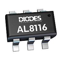 Diodes Incorporated AL8116W6-7 ໄດເວີແສງສວ່າງ LED LED Offline Driver SOT26 T&R 3K